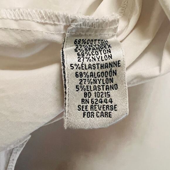 Nicole Miller Lexi. Light Pink Hi Low Button Up Top Size Small - Picture 7 of 12